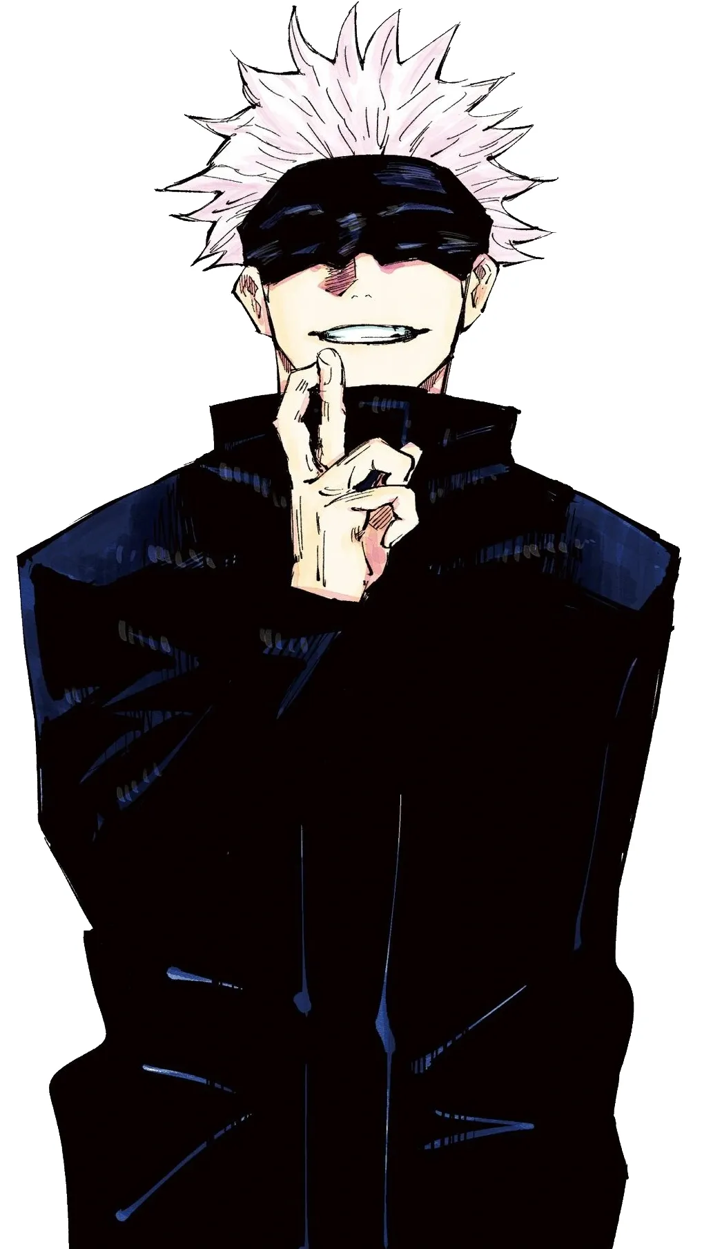 ai character: GOJO SATORU  background