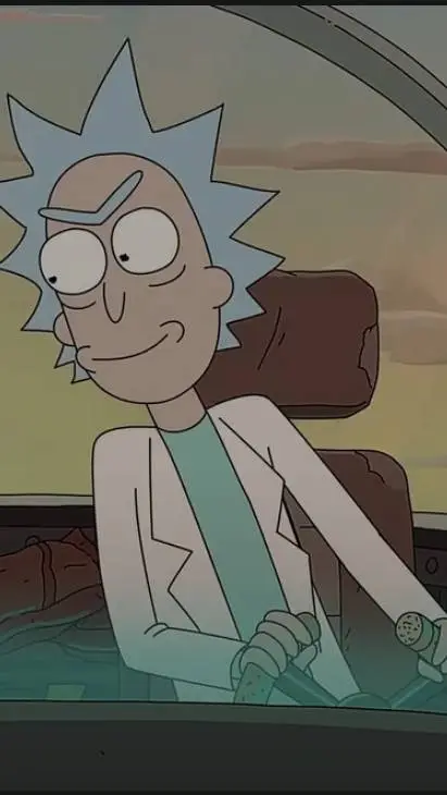 ai character: rick and Morty  background