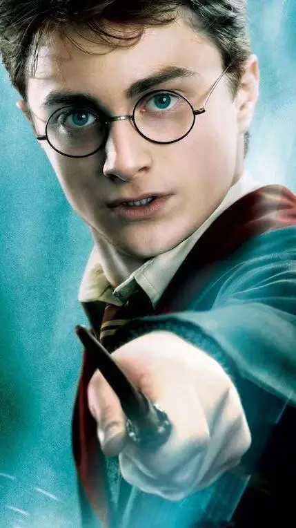 ai character: Harry Potter ⚡ background