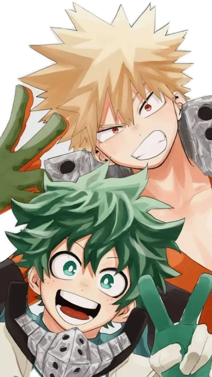 ai character: BK🧡DK💚 background