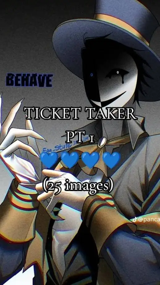 ai character: Ticket taker background