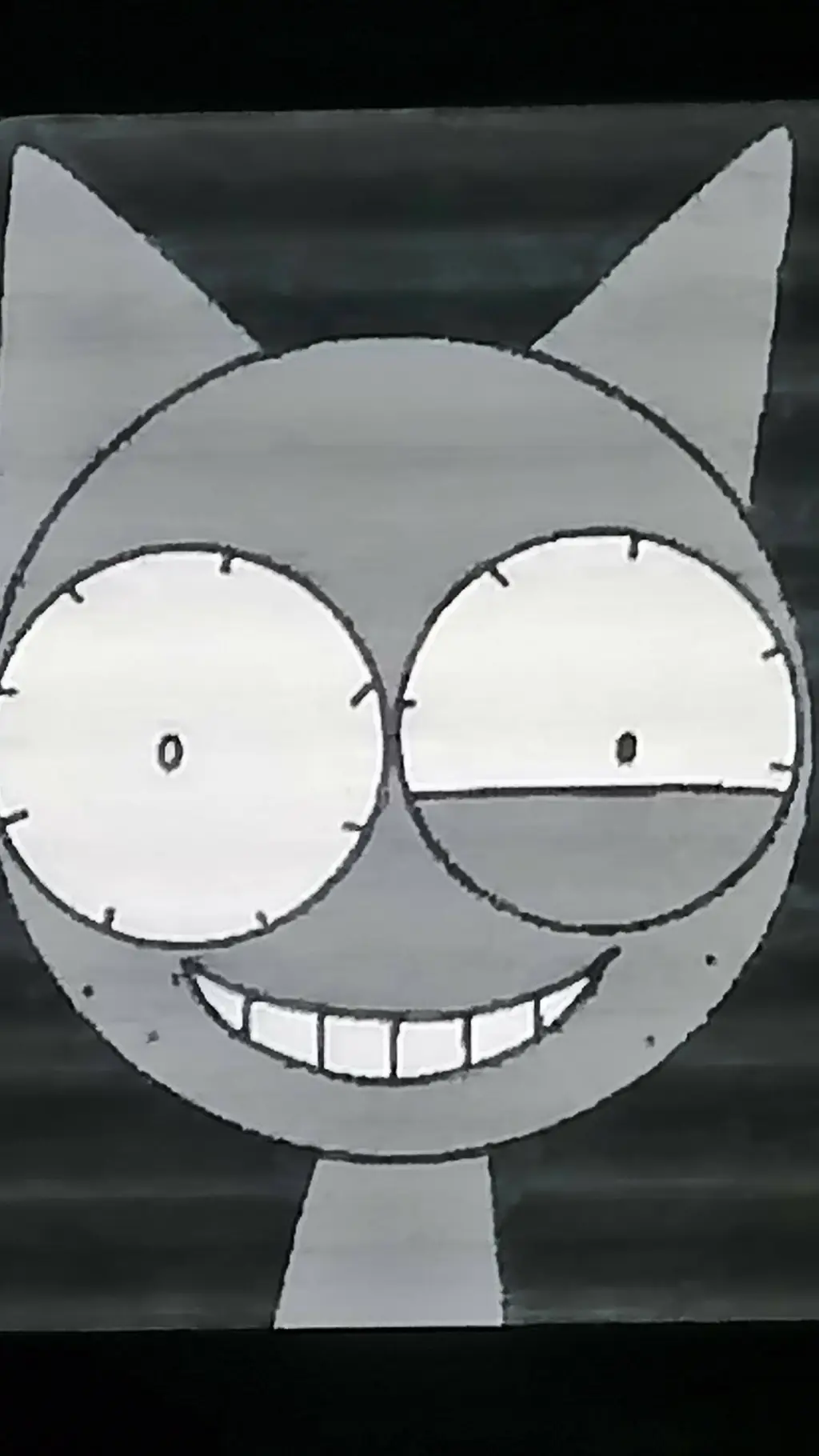 ai character: Gray terror analó background