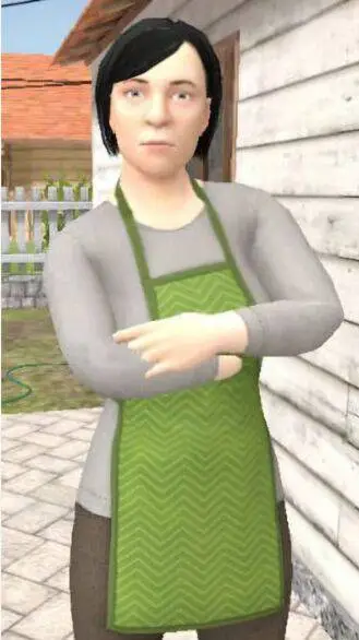 ai character: Galya  background