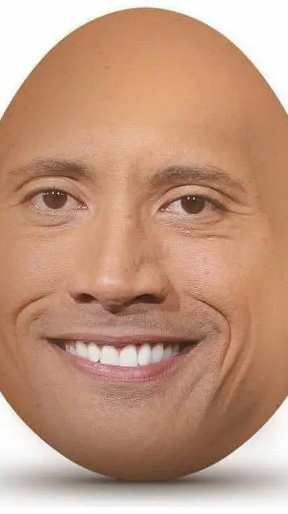 ai character: the Rock oeuf 🤨 background