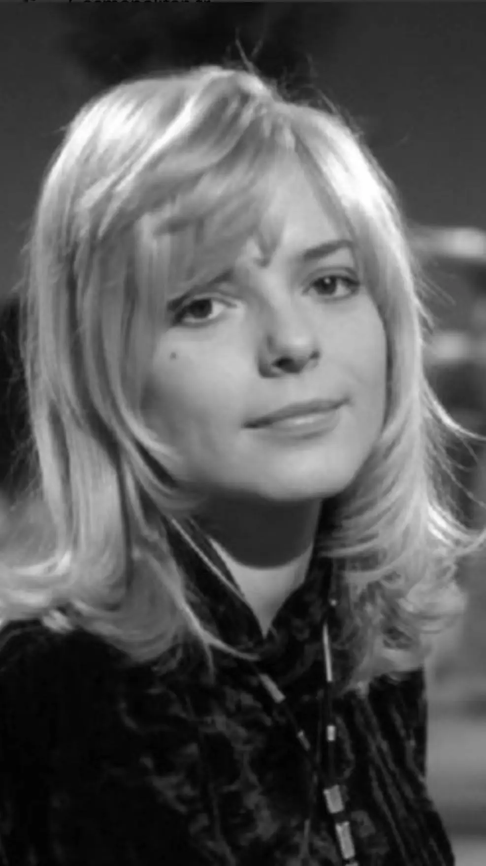 ai character: France Gall  background