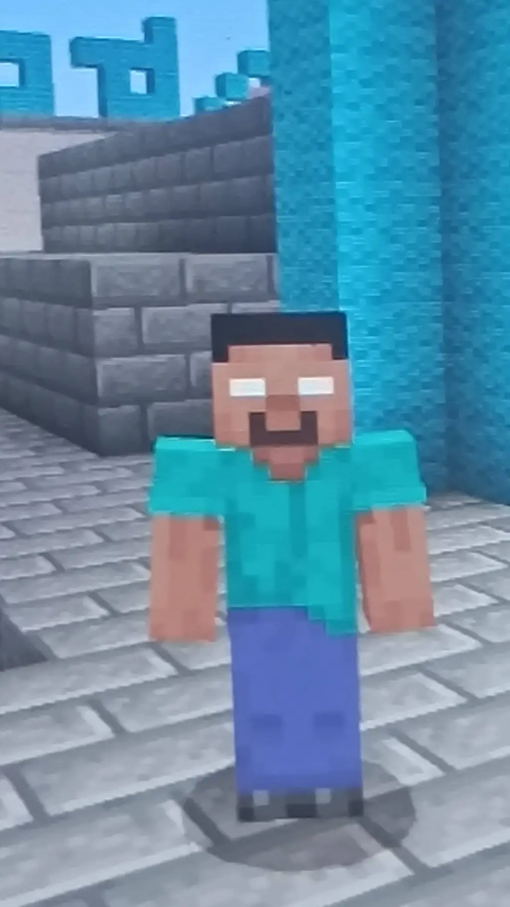 ai character: herobrine background