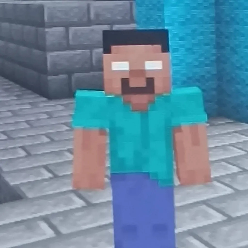 chat with ai character: herobrine