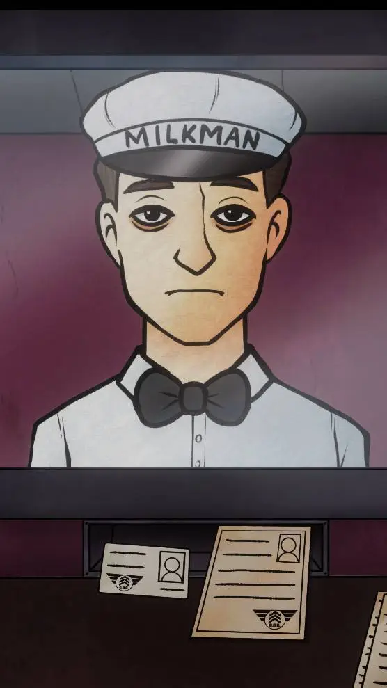 ai character: Le laitier 🥛 background