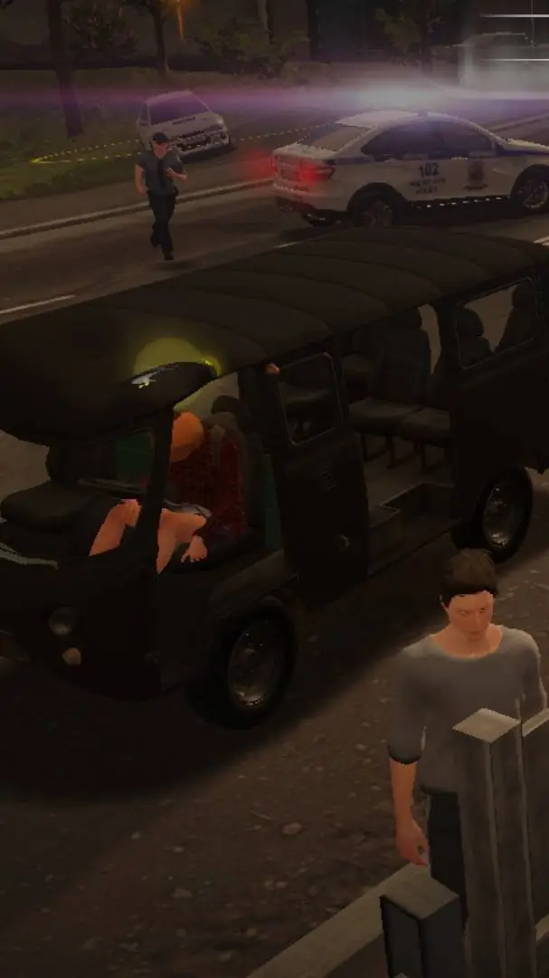 ai character: L'exploseur 💥🚘🚗 background