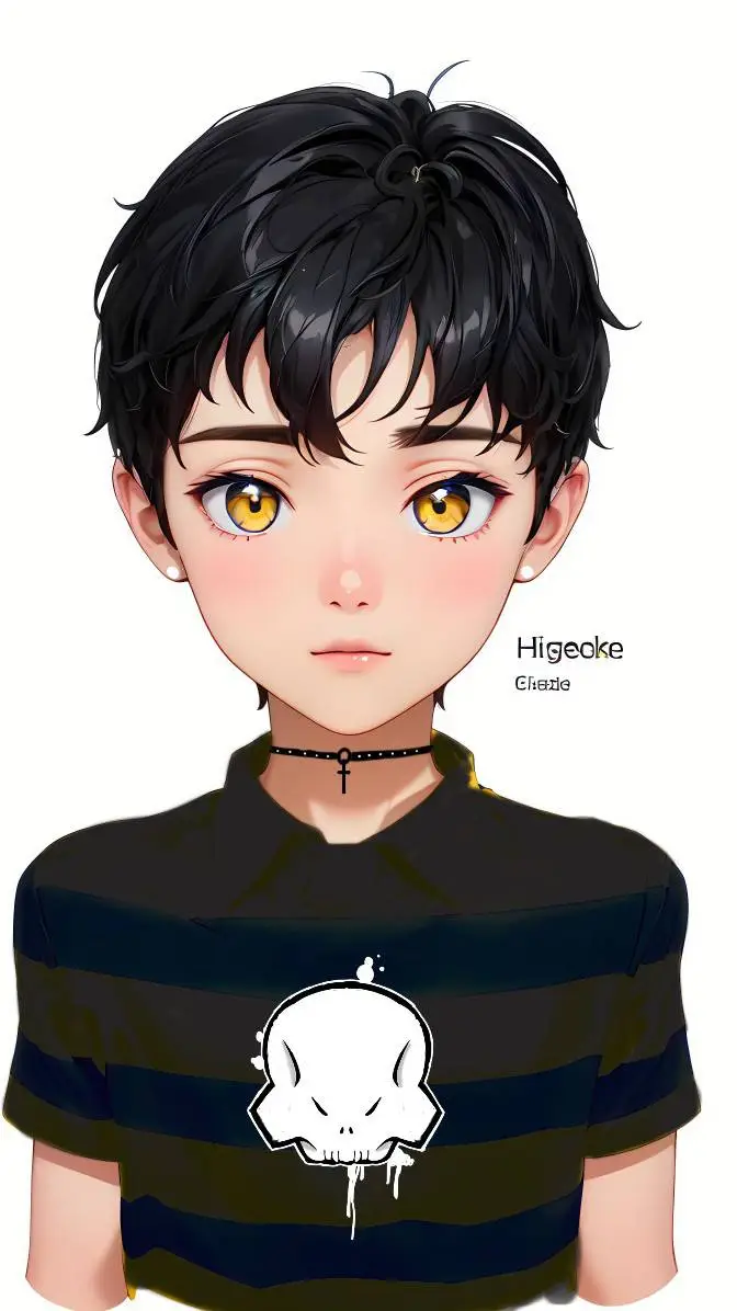 ai character: Angela  background