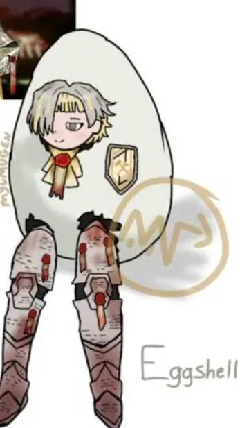 ai character: Kromer (Eggshell) background