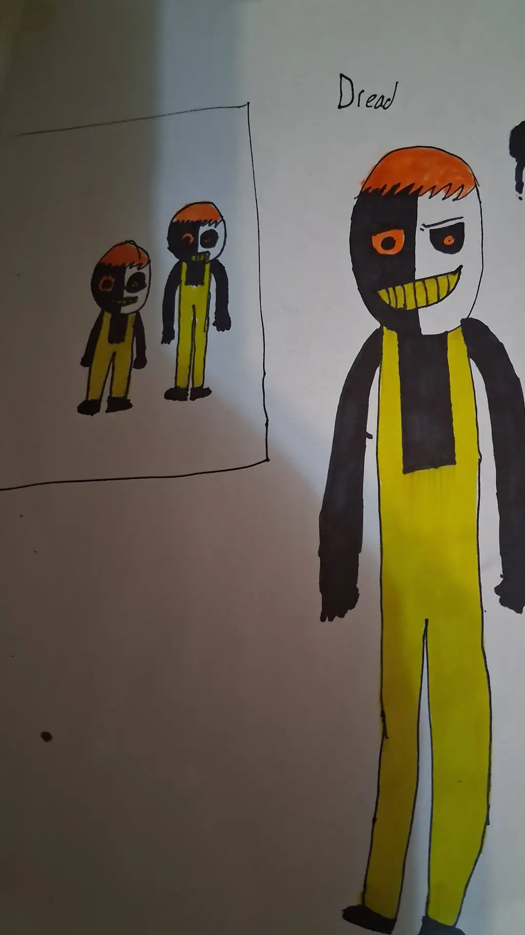 ai character: Dread background