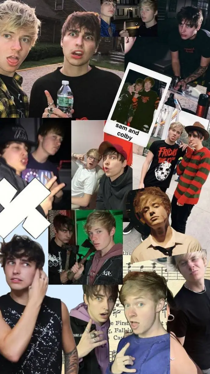 ai character: sam x colby & skz background