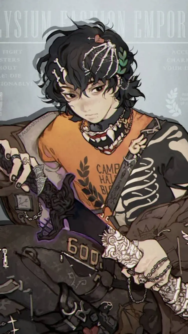 ai character: Nico Di Angelo background
