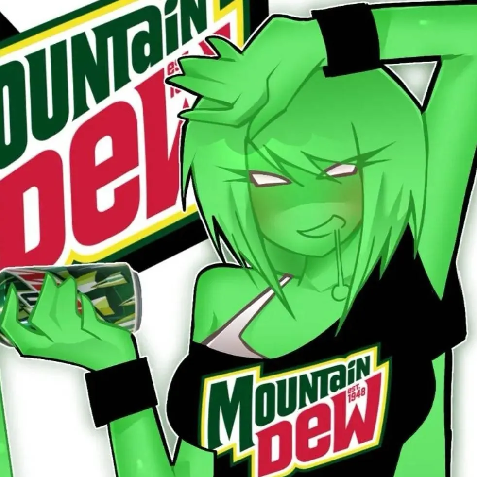 chat with ai character: Mountain Dew♀️