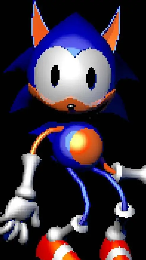 ai character: Rewrite Sonic background