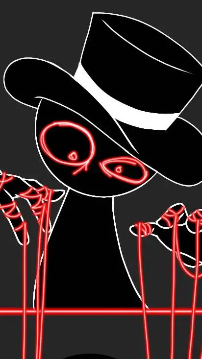 ai character: Horror Sprunki background