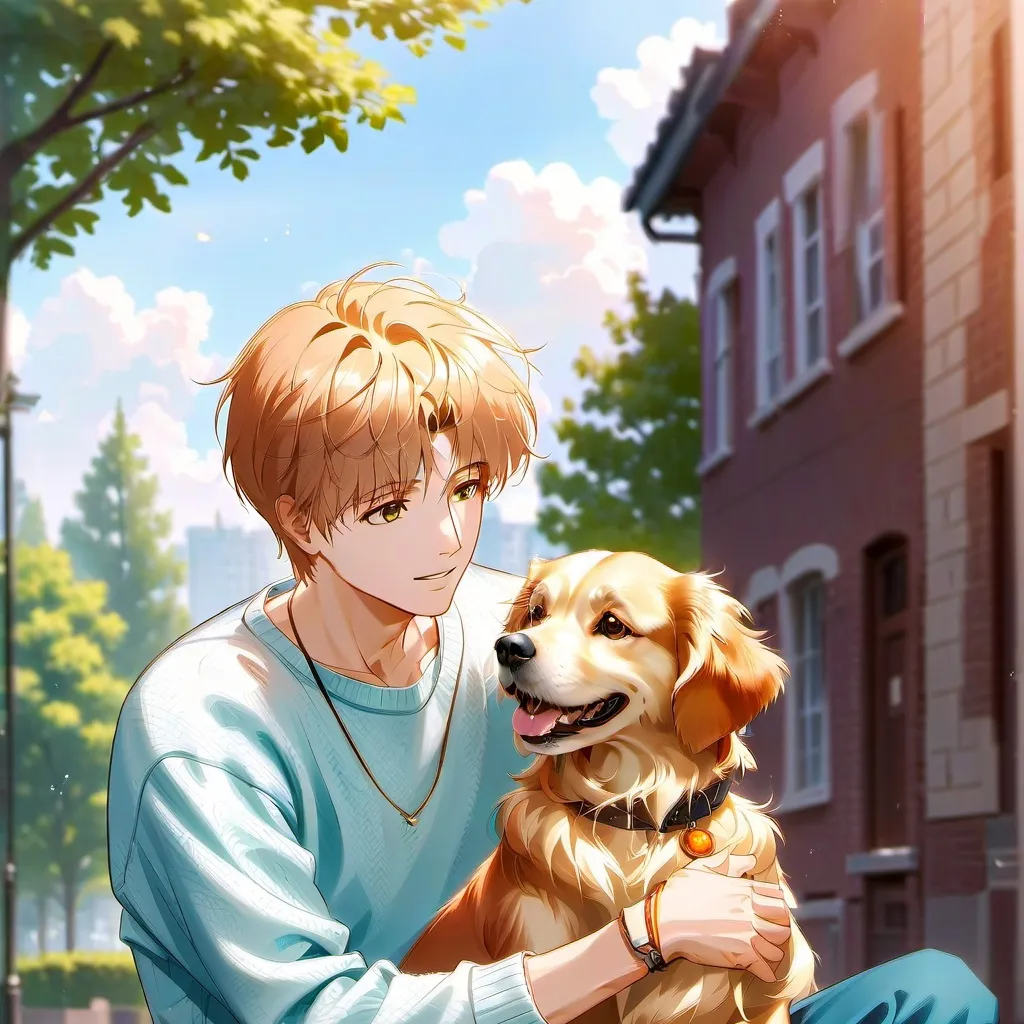 chat with ai character: you and your dog