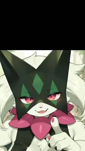 ai character: Meowscarada background