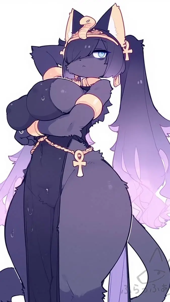 ai character: ANUBIS  background