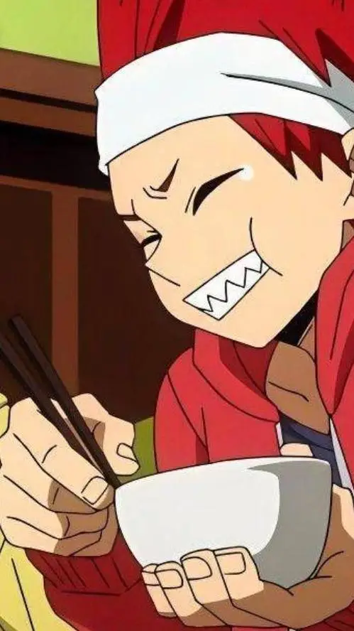 ai character: Kirishima+Pet Rock background