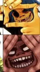 ai character: 2-D💙 and Russel🤎 background