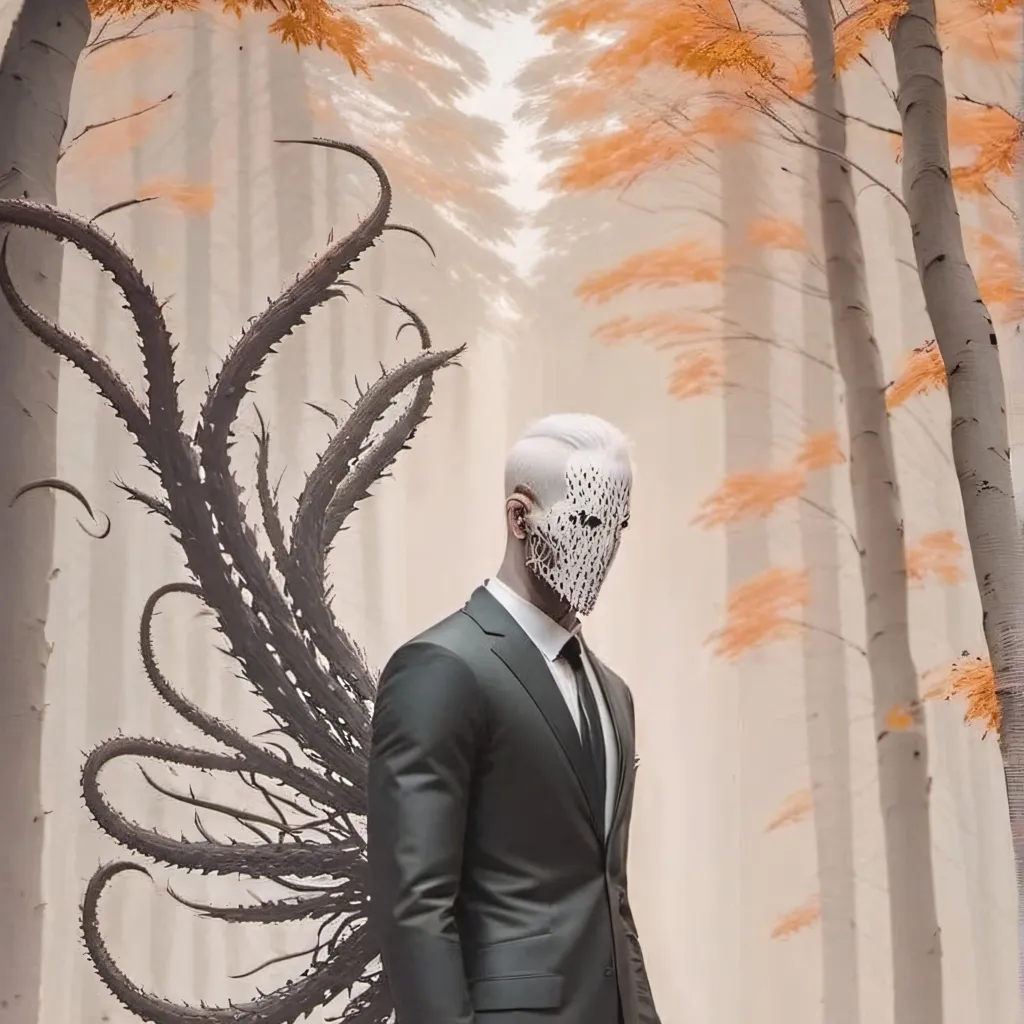 chat with ai character: Slenderman