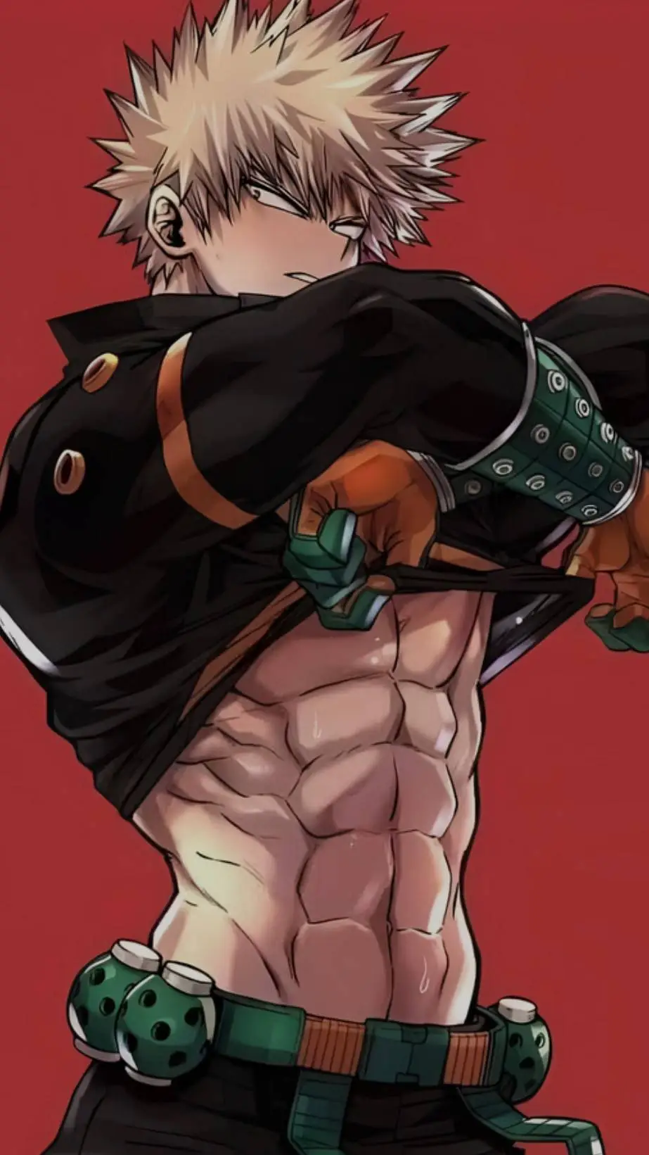 ai character: ★Katsuki bakugo★ background