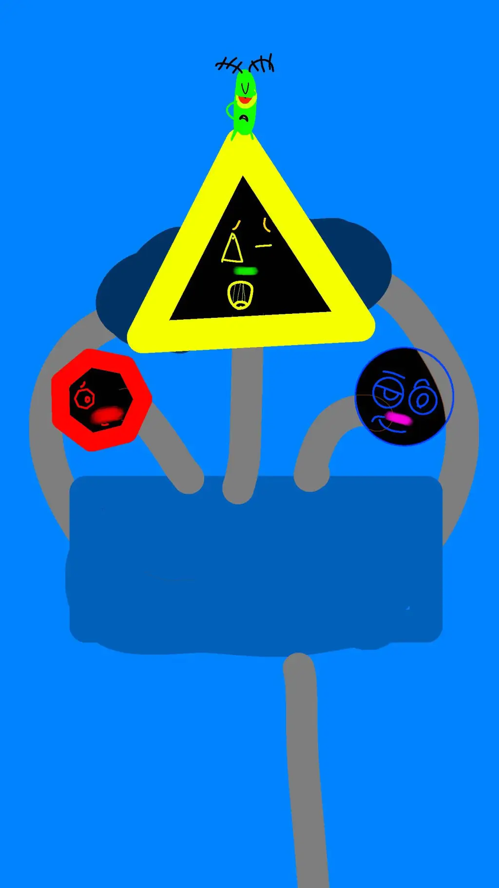 ai character: hyda Karen weird background