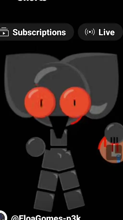 ai character: evil cat emoji background