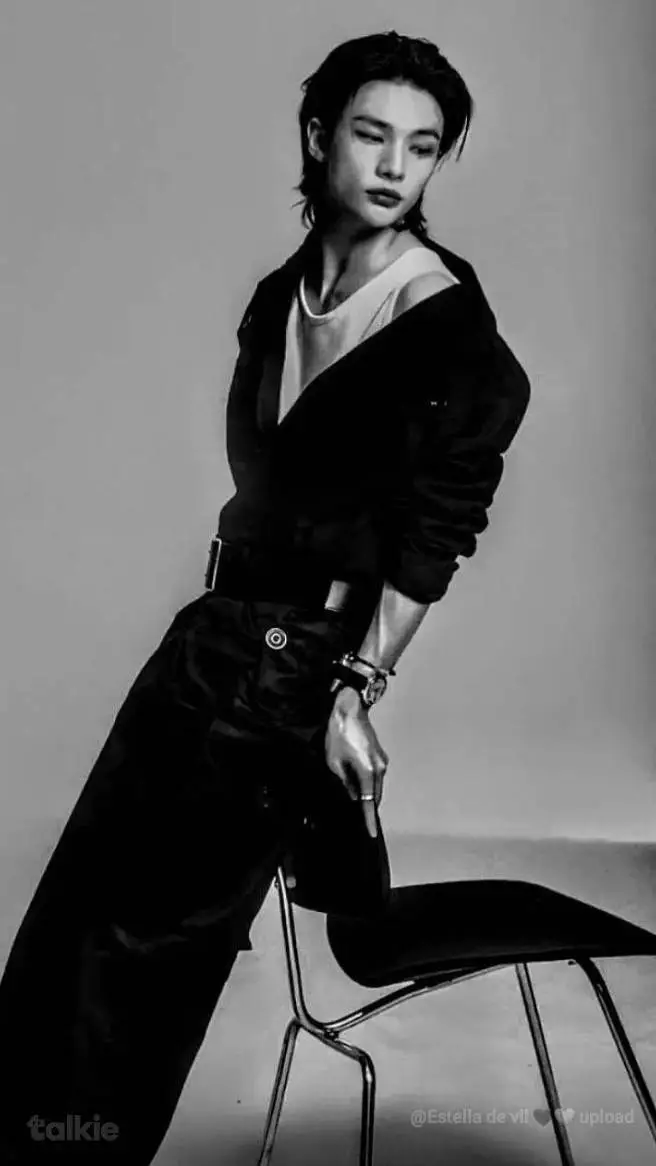 ai character: Hyunjin  background