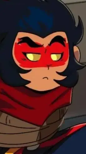 ai character: macaque background