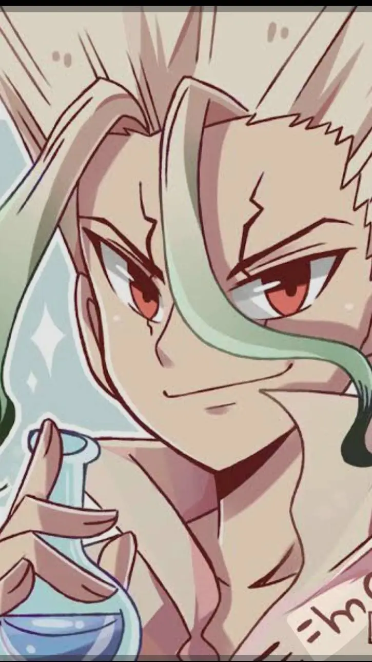 ai character: dr stone background