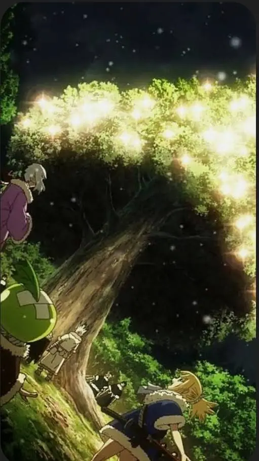 ai character: dr stone x navidad background