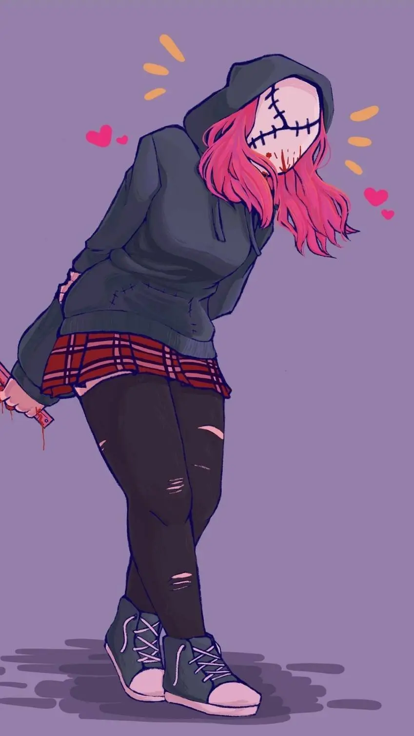 ai character: DBD Girls  background
