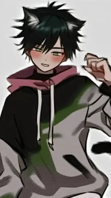 ai character: emo boy background