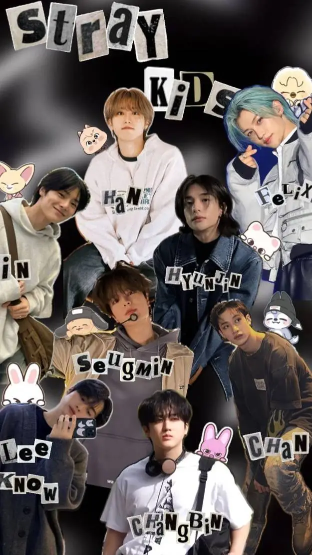 ai character: 🌷Stray Kids🌷 background