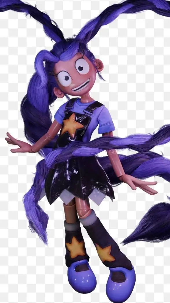 ai character: Lily lovebraids  background