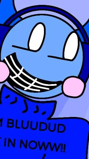 ai character: Bluudud  background