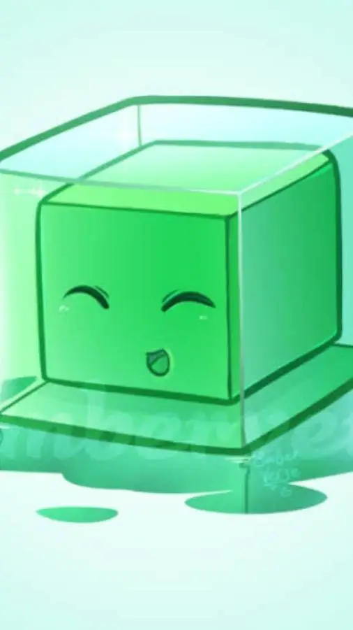 ai character: slime  background