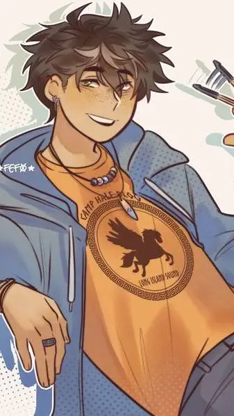 ai character: Percy jackson  background