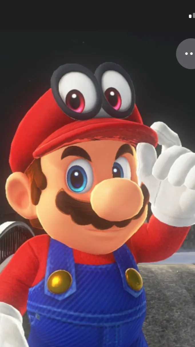 ai character: Mario background