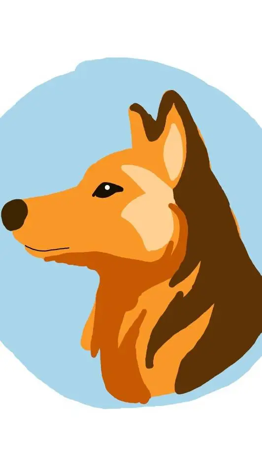 ai character: DOG background