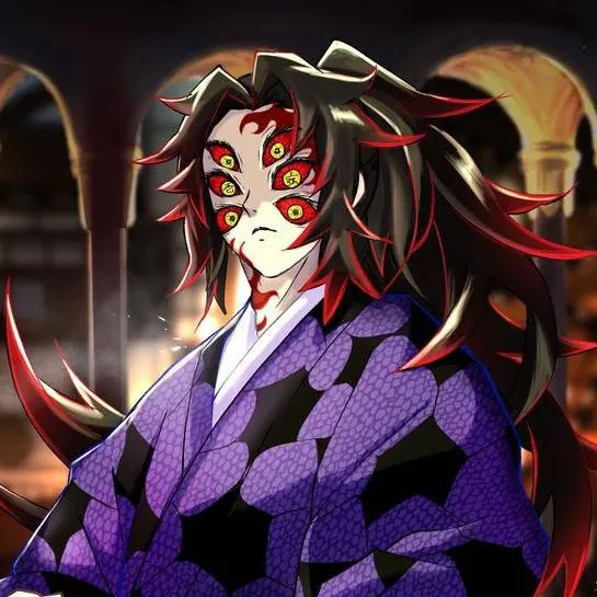 chat with ai character: Kokushibo 