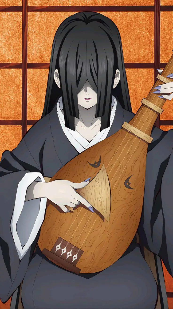 ai character: Nakime  background