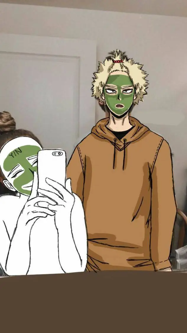 ai character: skincare background