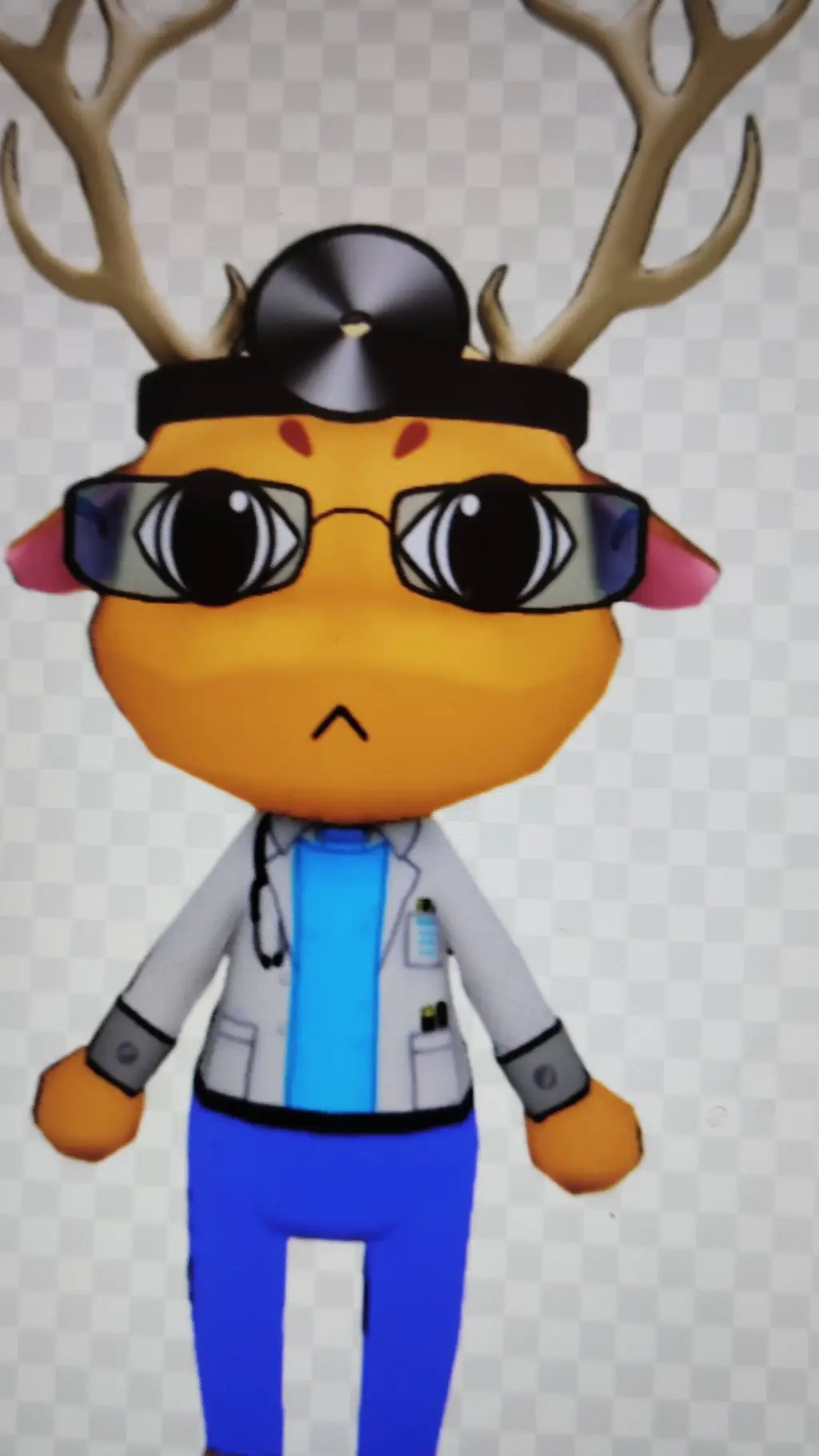 ai character: doctor  background