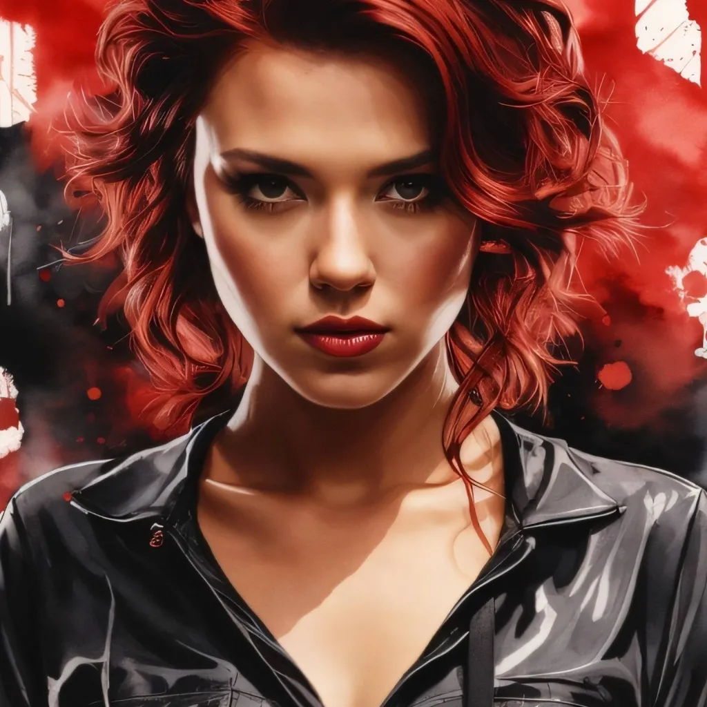 chat with ai character: MHA black widow