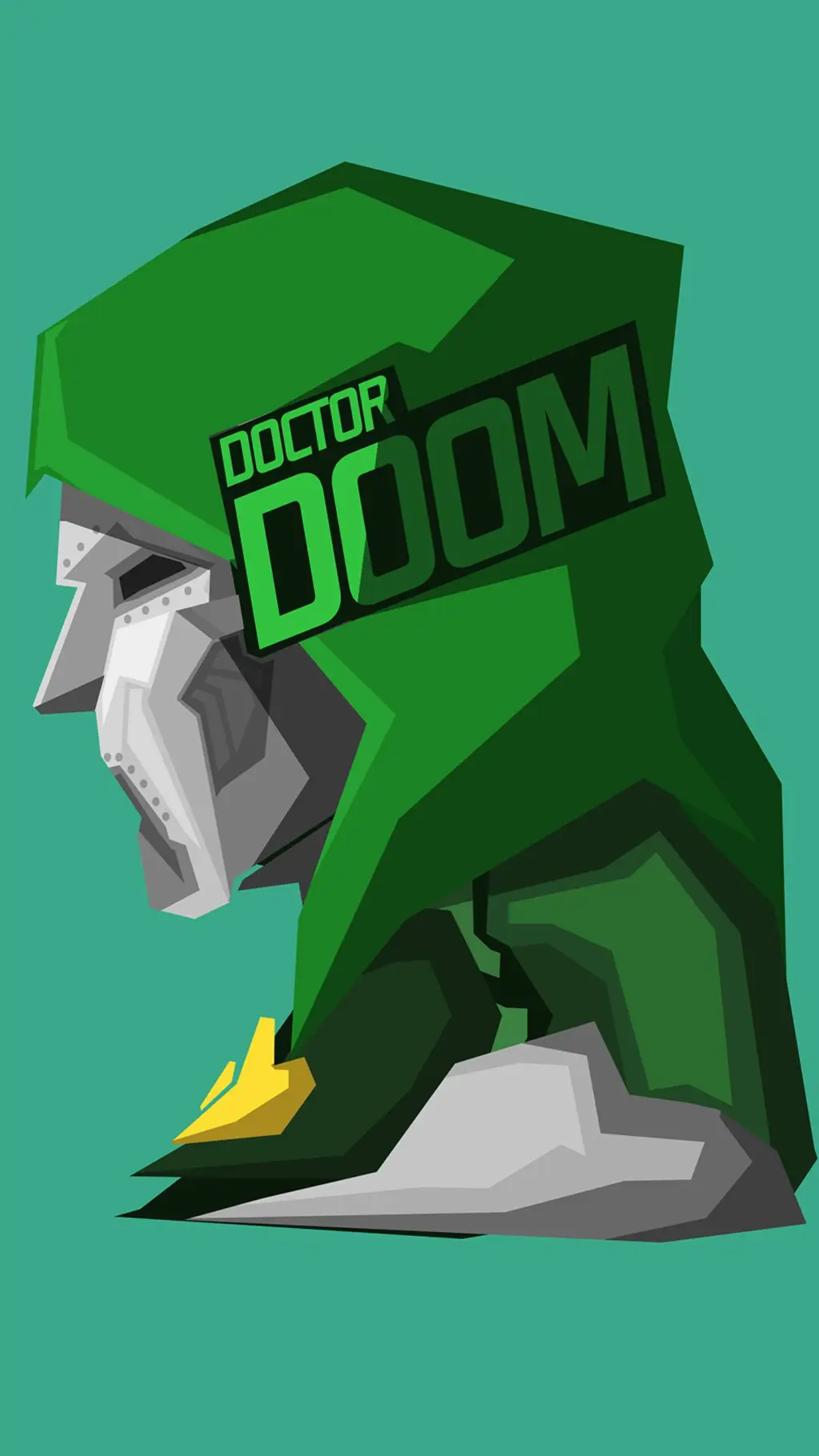 ai character: MHA dr. Doom background