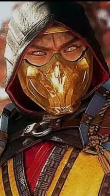 ai character: Scorpion(MK11) background